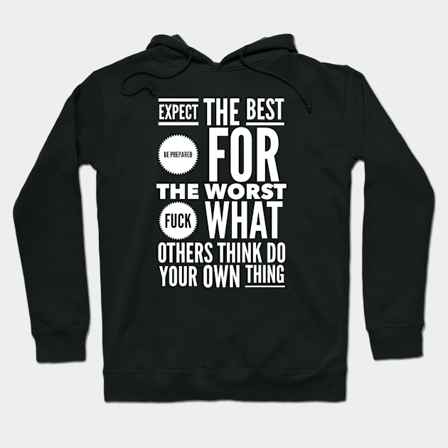 Do your own thing Hoodie by wamtees